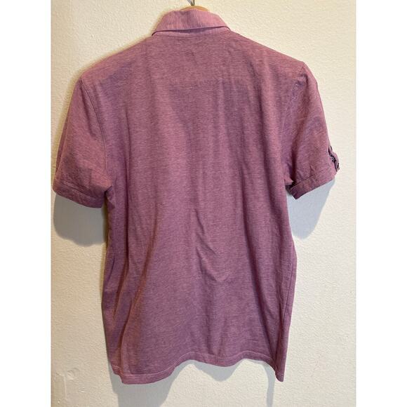 Ted Baker Mens Cotton Pique Short Sleeve Polo Shirt, Mens SIze 3 (Medium) - Picture 3 of 6